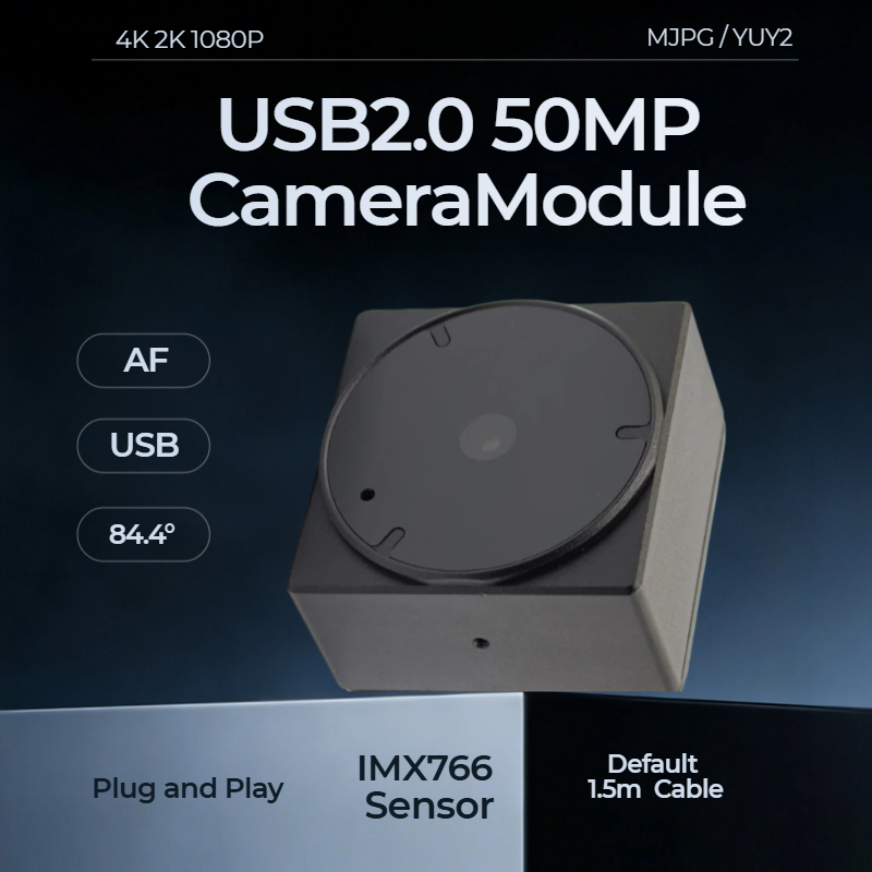 Webcam 4K - High Resolution 50MP USB Camera 4K