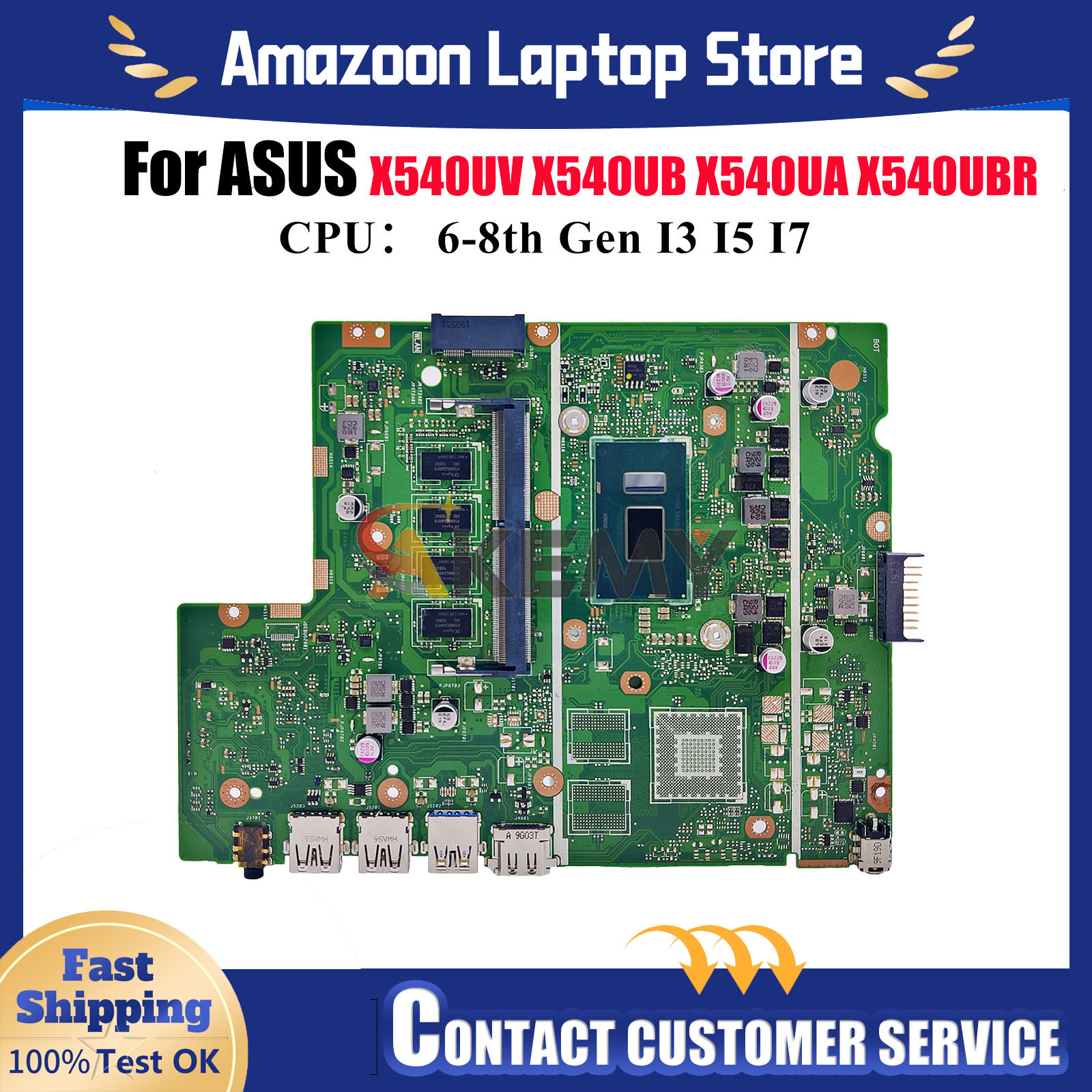 Pc Gaming I5 - X540UA Laptop Motherboard For ASUS P540U