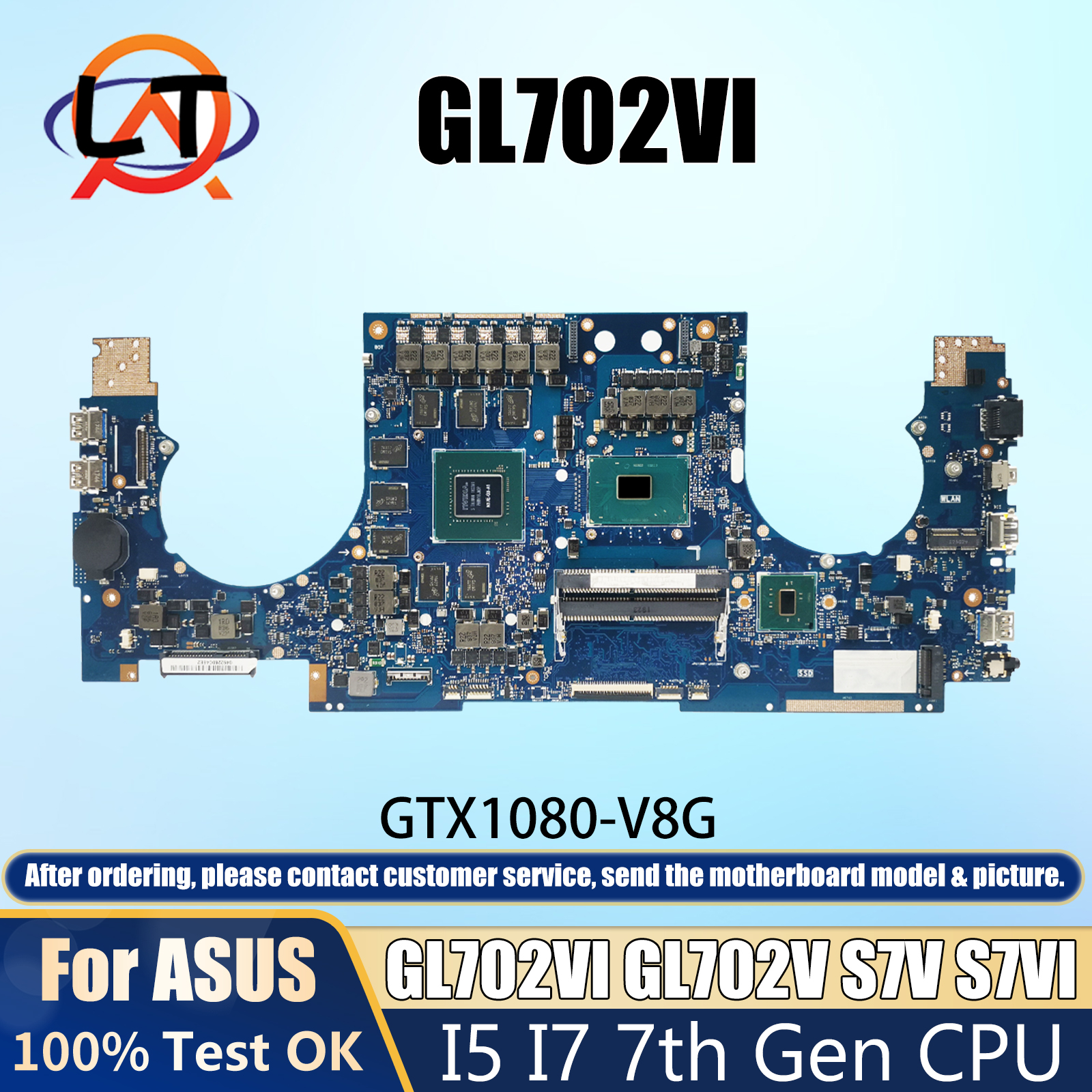 Pc Gaming I5 - GL702VI For ASUS ROG Strix S7VI