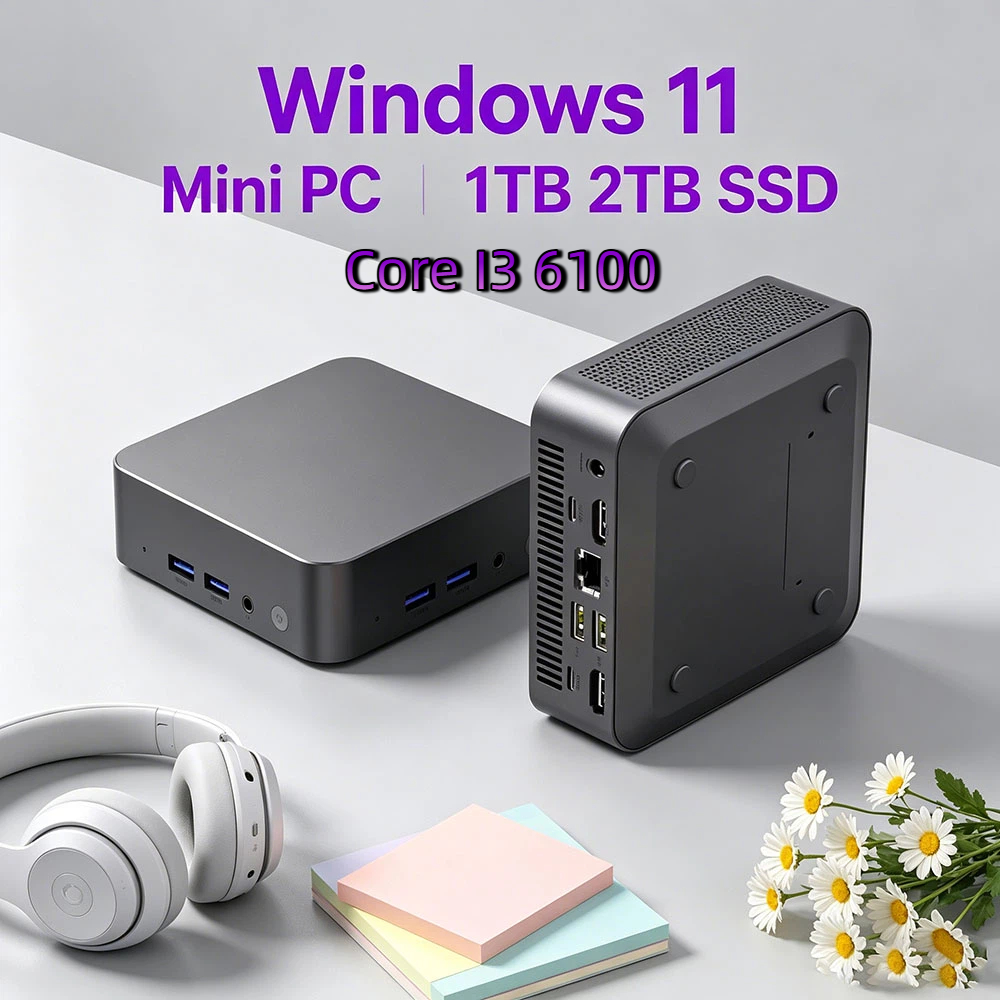 Core I3 6100 MINI PC Windows 1 – обзор и цена Pc Gaming All In One