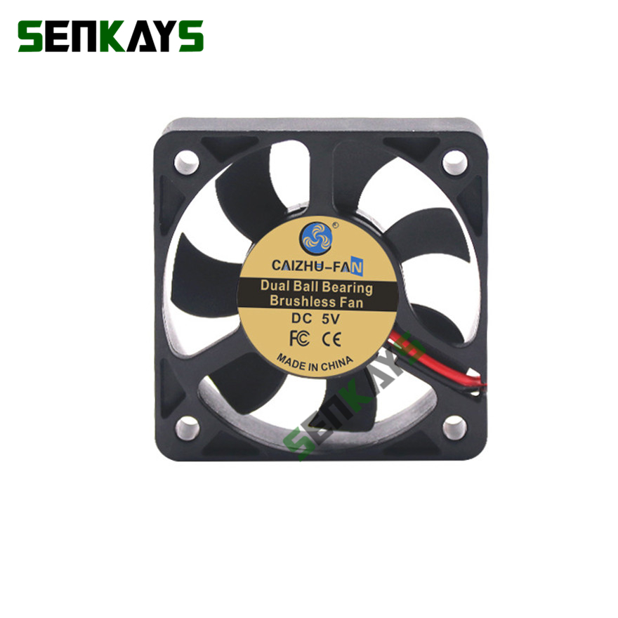 5010 DC 5V 12V 24V Dual Ball B – обзор и цена Pc Case Fan