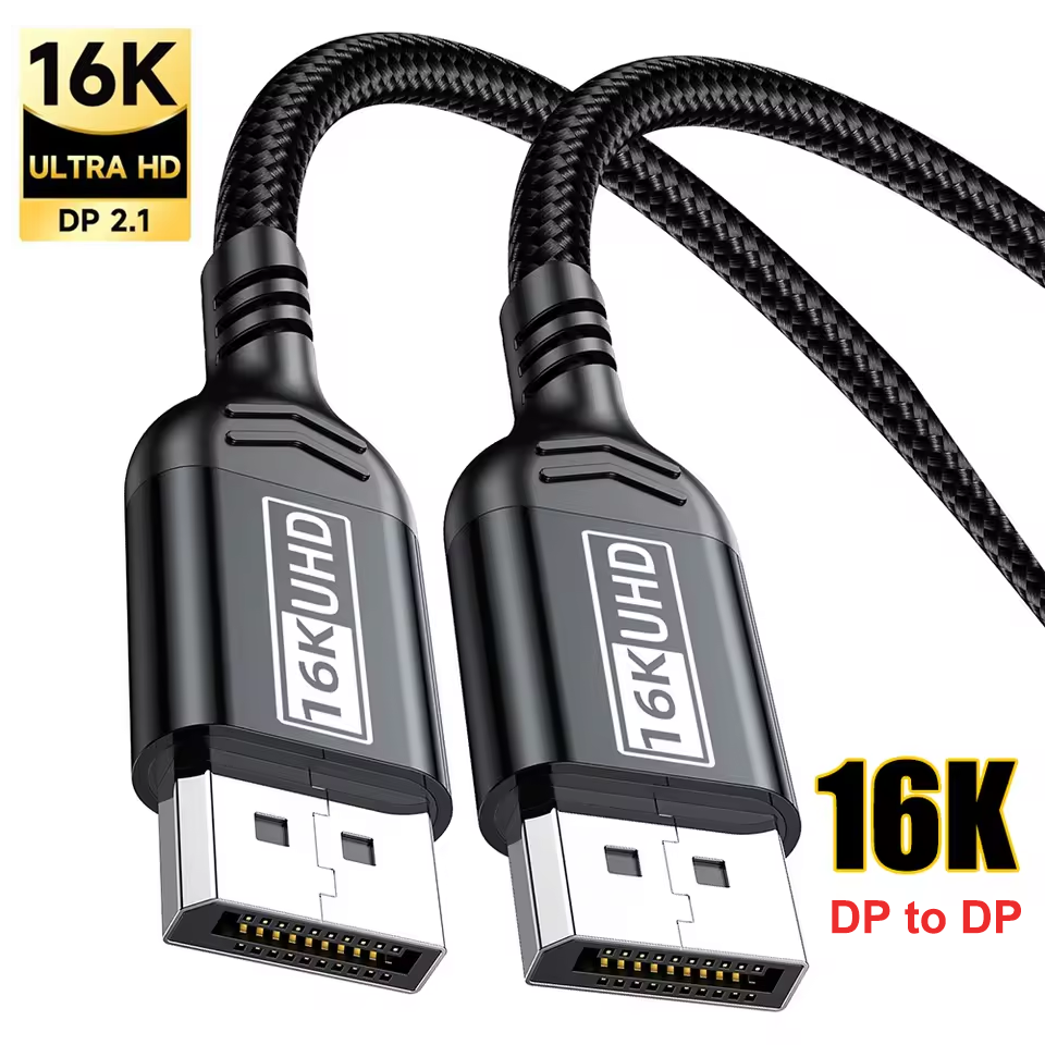16K@60Hz 8K@120Hz DP 2.1 Cable – обзор и цена Pc Gaming Dell