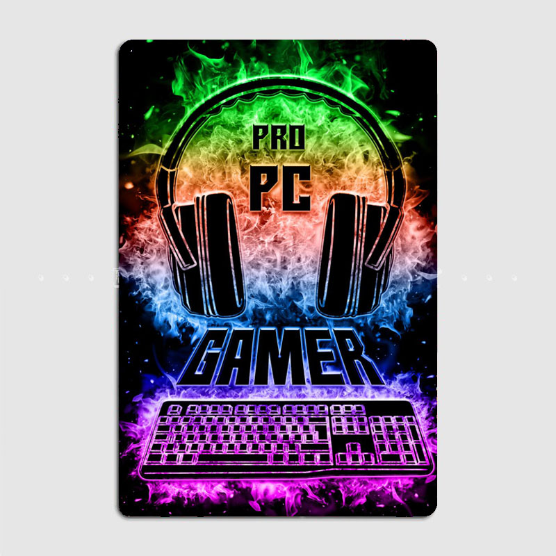 PC Gaming Sign Vintage Retro P – обзор и цена Pc Gaming Club