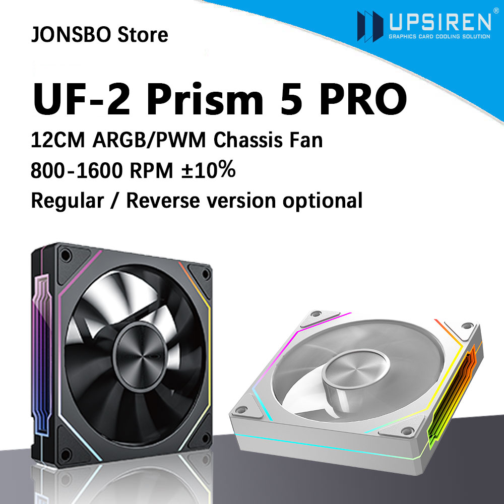 UPSIREN UF-2 PRISM 5 PRO 12CM  – обзор и цена Pc Case Fan
