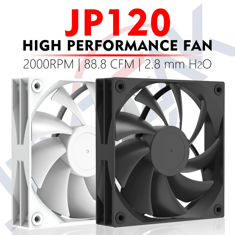 JUMPEAK JP120 120mm Fan 2000RP – обзор и цена Pc Case Fan