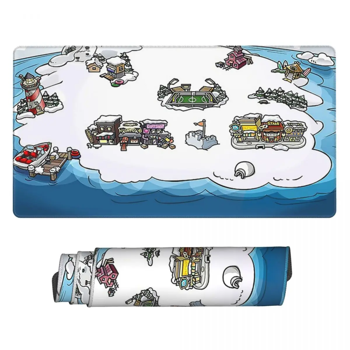 Large Mouse Pad Club Penguin M – обзор и цена Pc Gaming Club