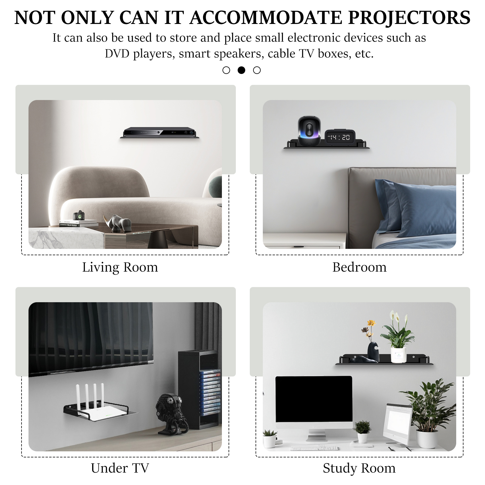 Wall Mount Shelf Bracket  Floa – обзор и цена Gaming Speaker