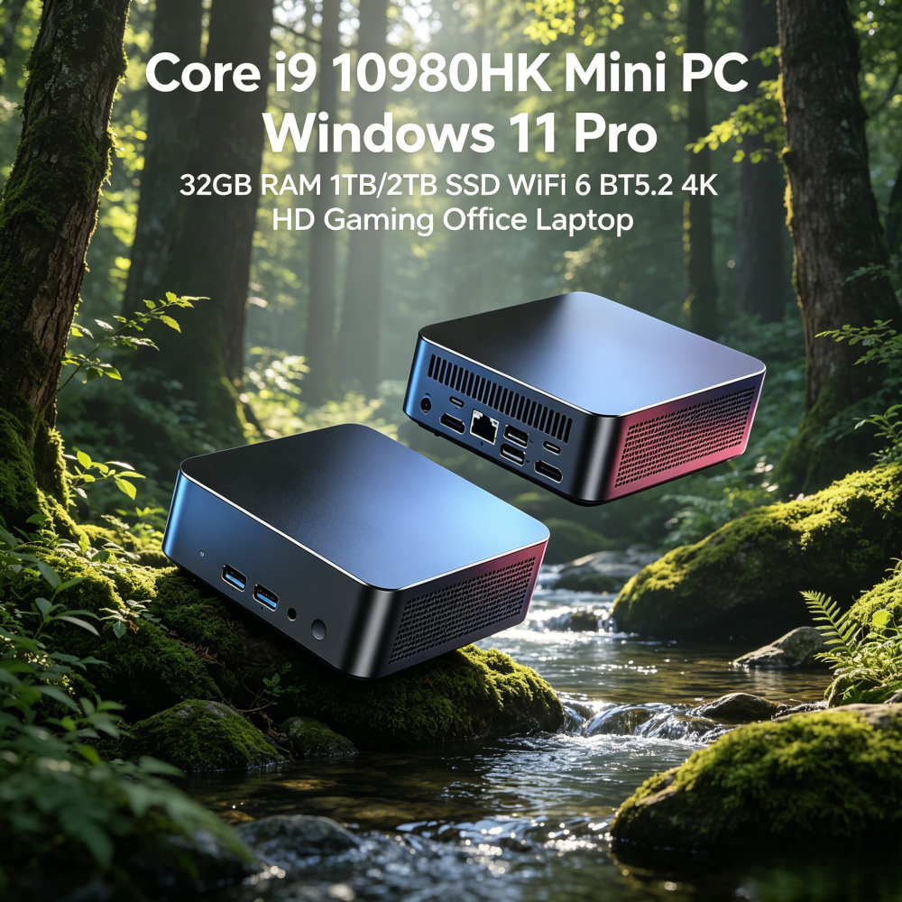Core i9 10980HK Mini PC Window – обзор и цена Pc Gaming All In One