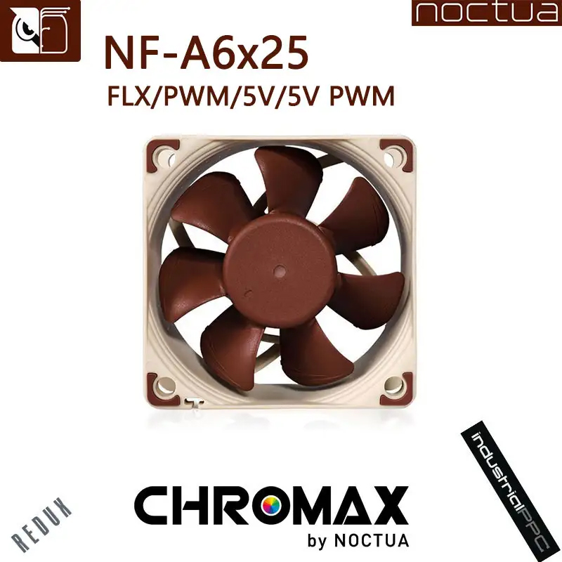 Noctua NF-A6x25 Case Fan 60mm  – обзор и цена Pc Case Fan