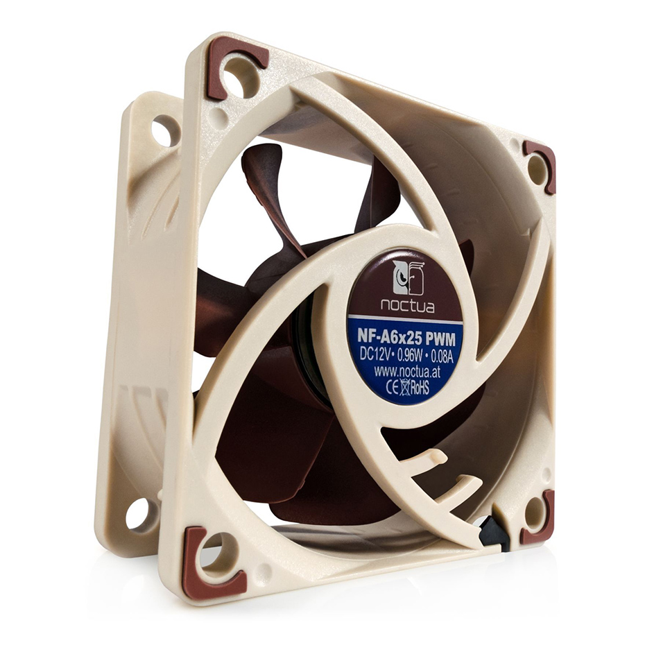 Noctua NF-A6x25 Case Fan 60mm  – обзор и цена Pc Case Fan