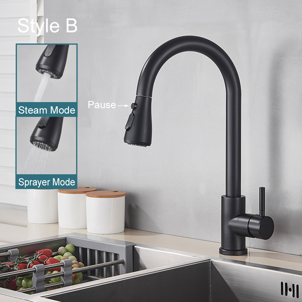Black Kitchen Faucet Flexible  – обзор и цена Stream Deck
