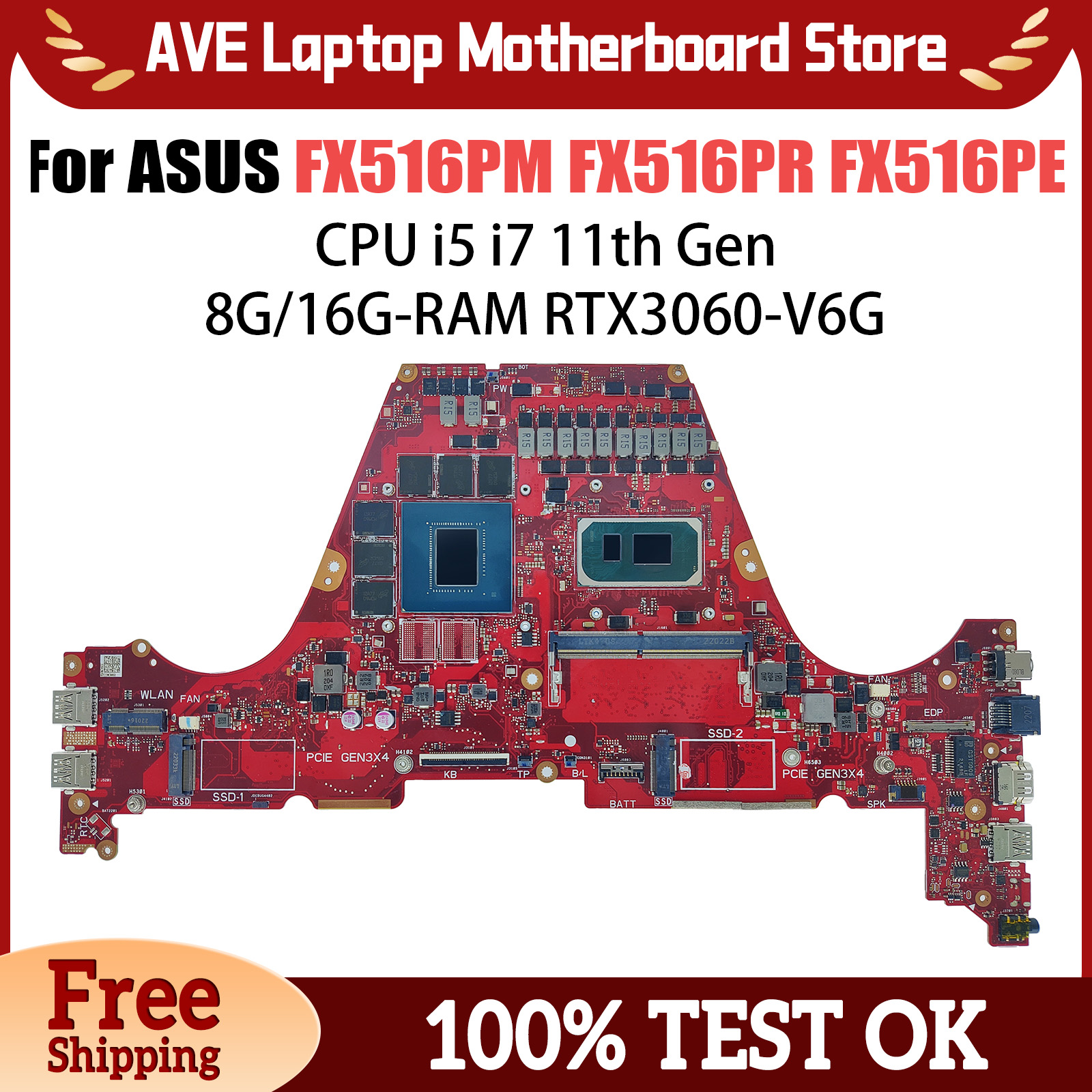 FX516PC Mainboard For ASUS FX5 – обзор и цена Pc Gaming I5