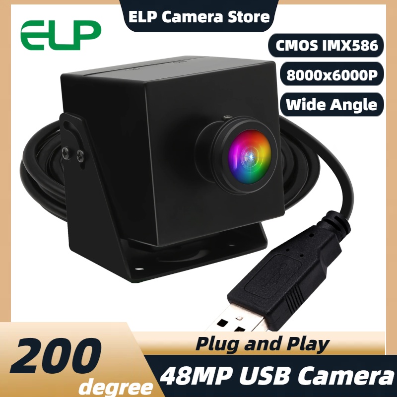 ELP 48MP 8K Ultra HD USB Camer – обзор и цена Webcam 4K