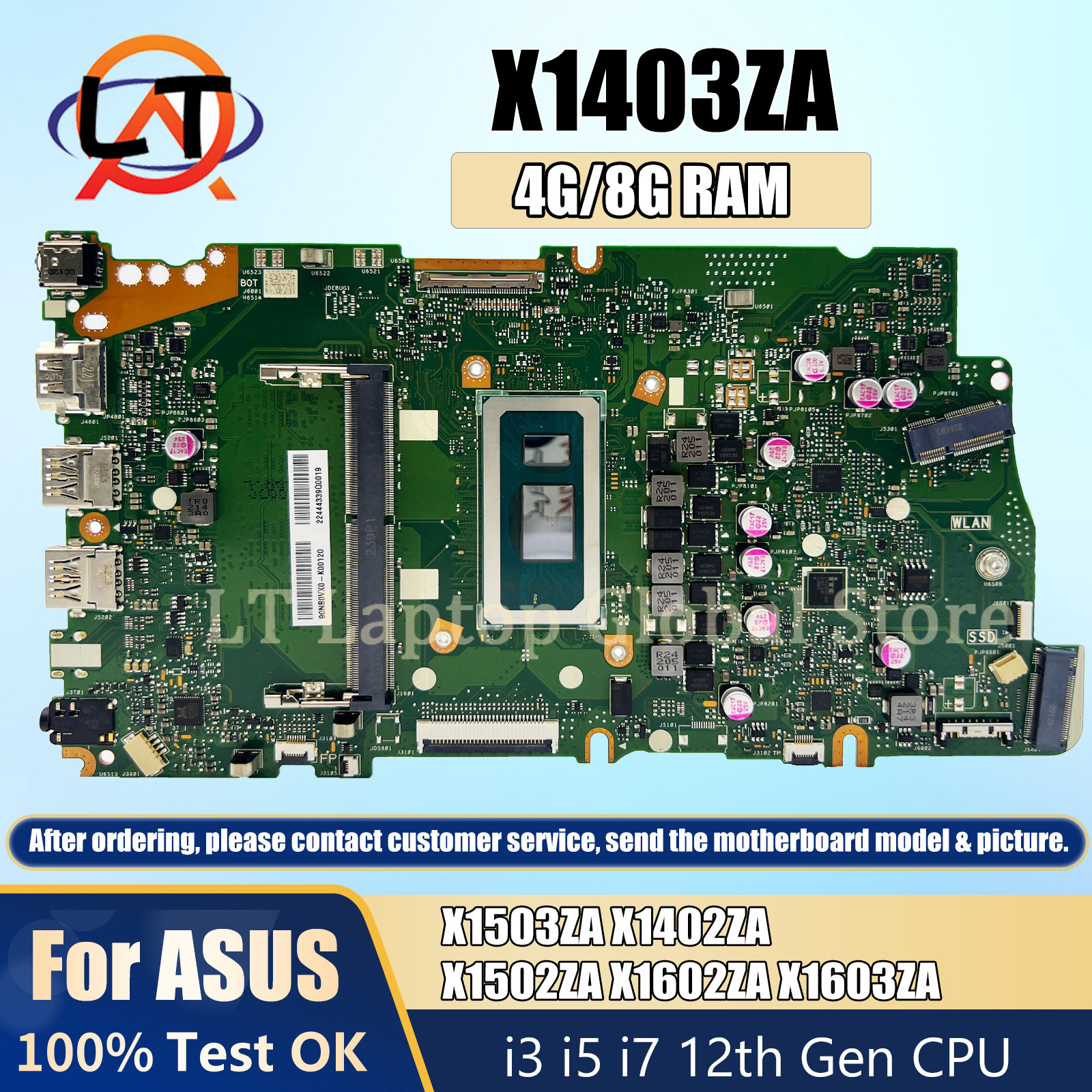 X1403ZA Laptop Motherboard For – обзор и цена Pc Gaming I5