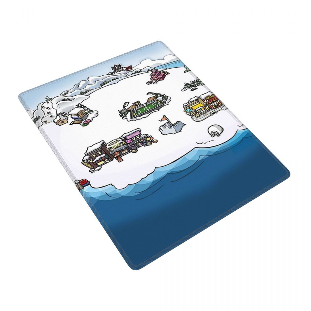 Club Penguin Map Mouse Pad Gam – обзор и цена Pc Gaming Club