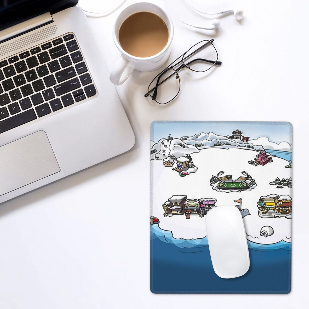 Club Penguin Map Mouse Pad Gam – обзор и цена Pc Gaming Club