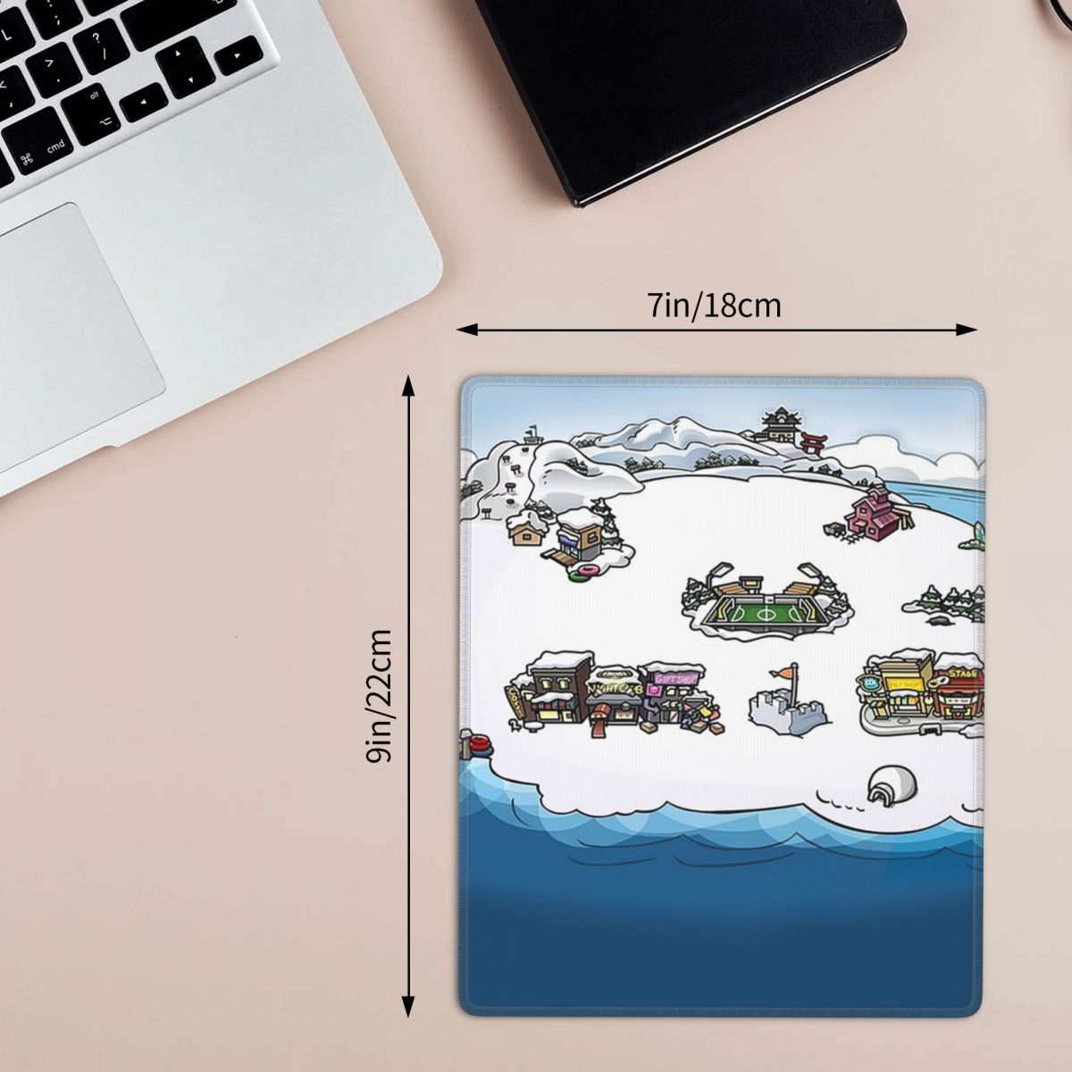 Club Penguin Map Mouse Pad Gam – обзор и цена Pc Gaming Club