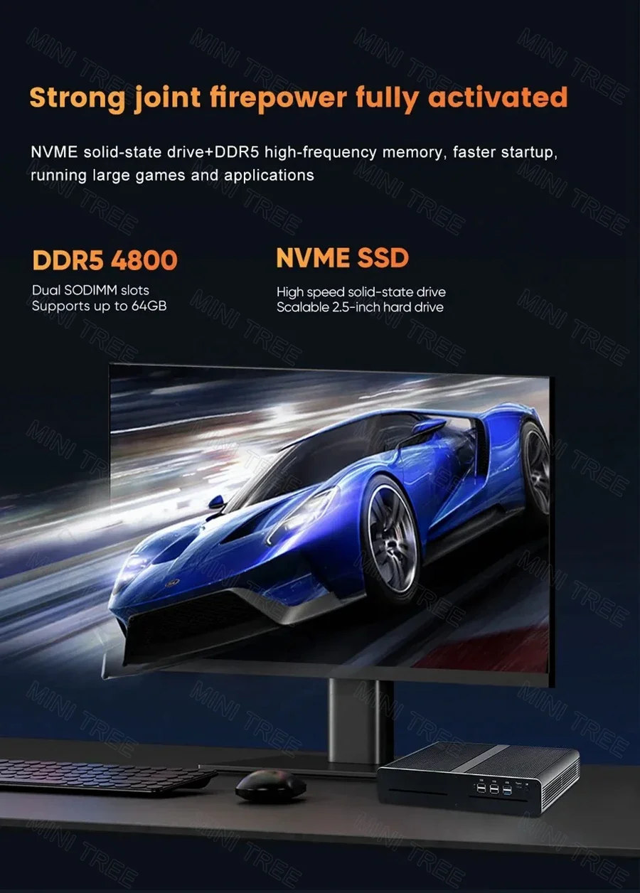 13th Gen Gaming Mini PC I ntel – обзор и цена Pc Gaming I5