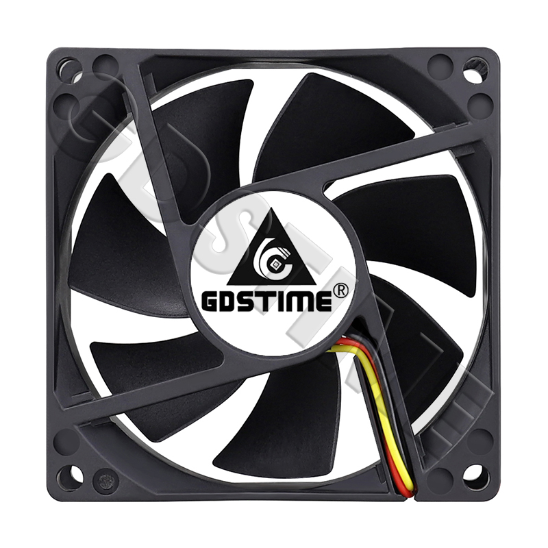 Gdstime DC 5V 12V 24V Fan 80mm – обзор и цена Pc Case Fan