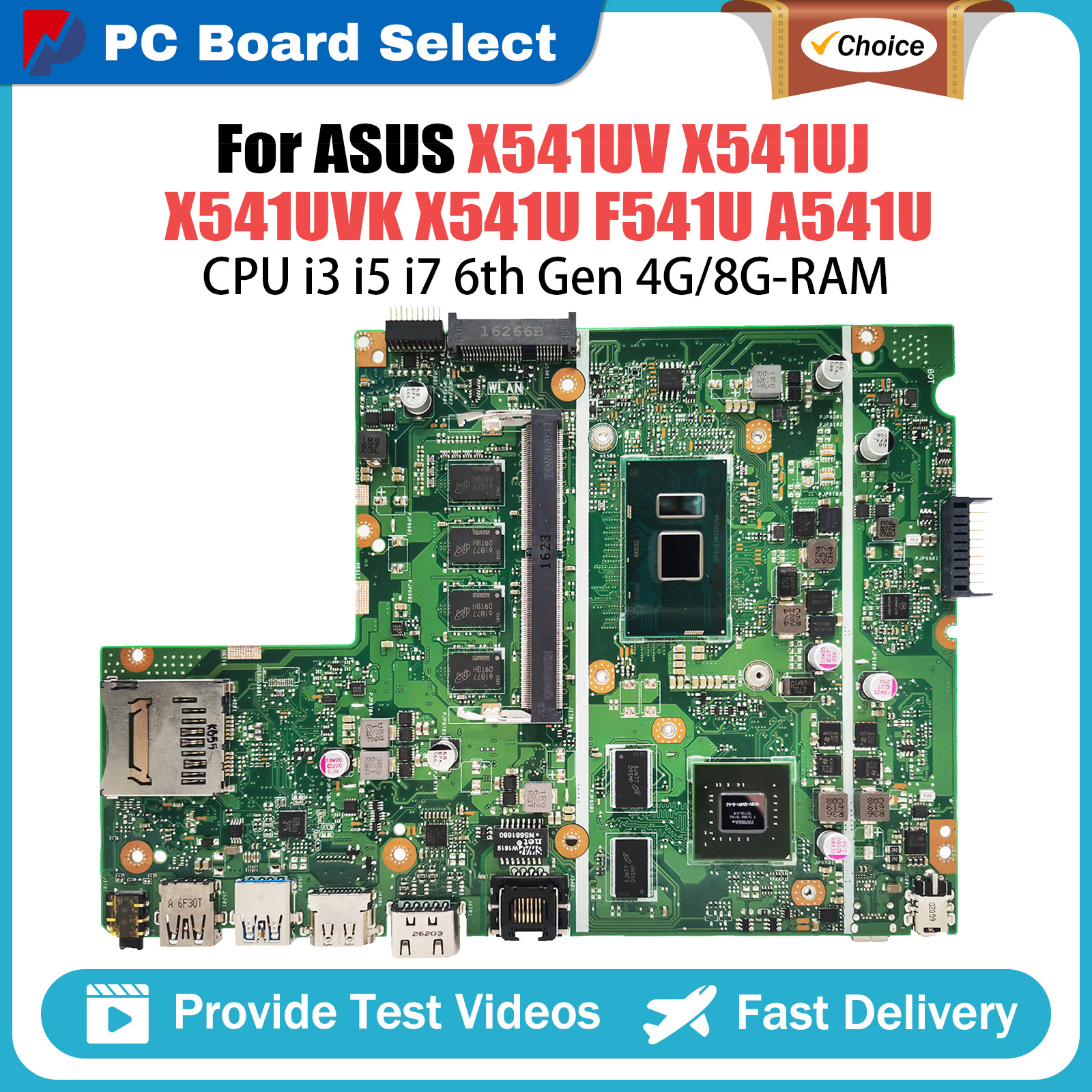 X541UV Laptop Motherboard For  – обзор и цена Pc Gaming I5