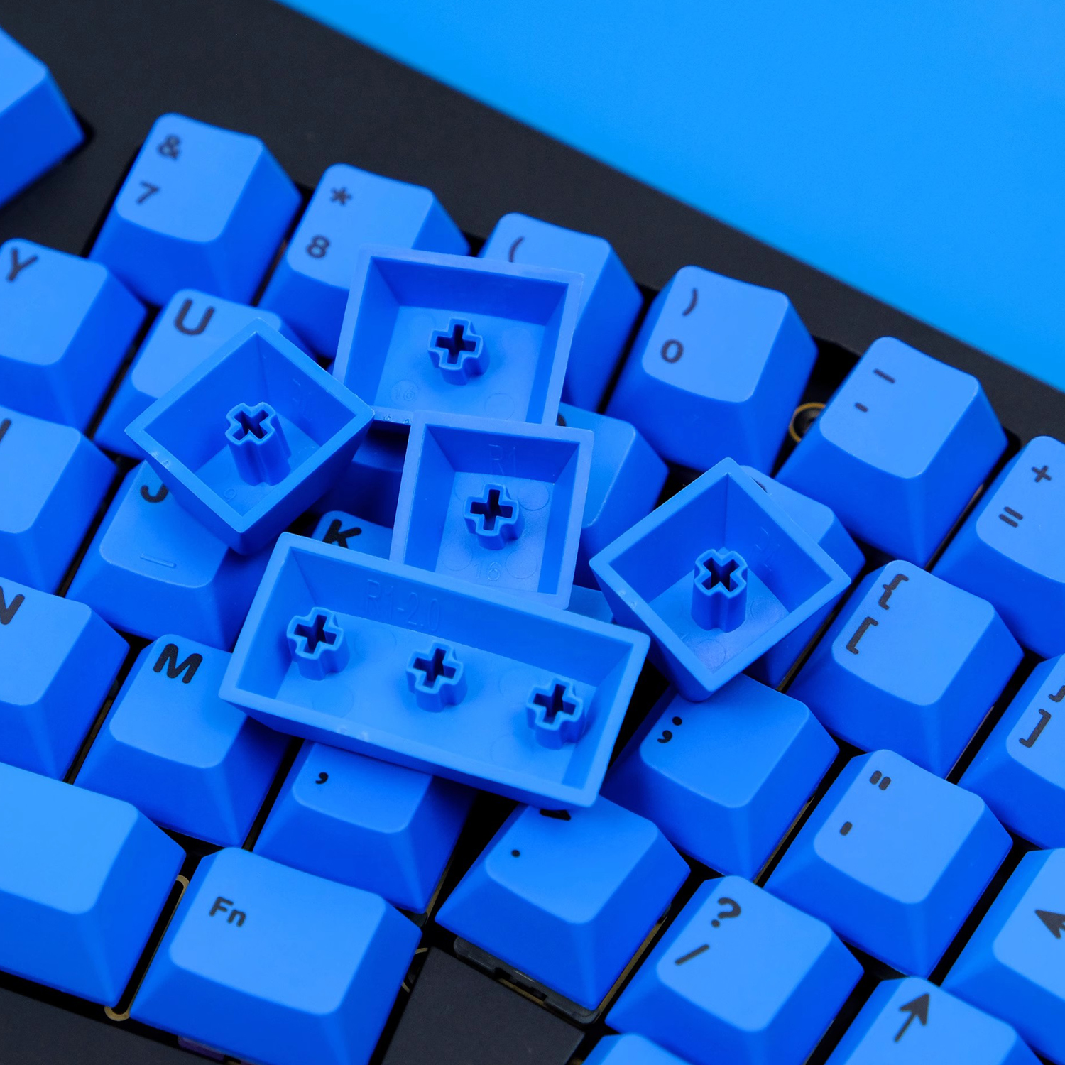 155 Keys GMK RGBY Blue Keycaps – обзор и цена Stream Deck