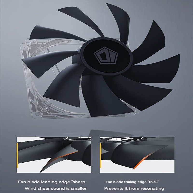 ID-COOLING XF-120-K 120mm 4Pin – обзор и цена Pc Case Fan
