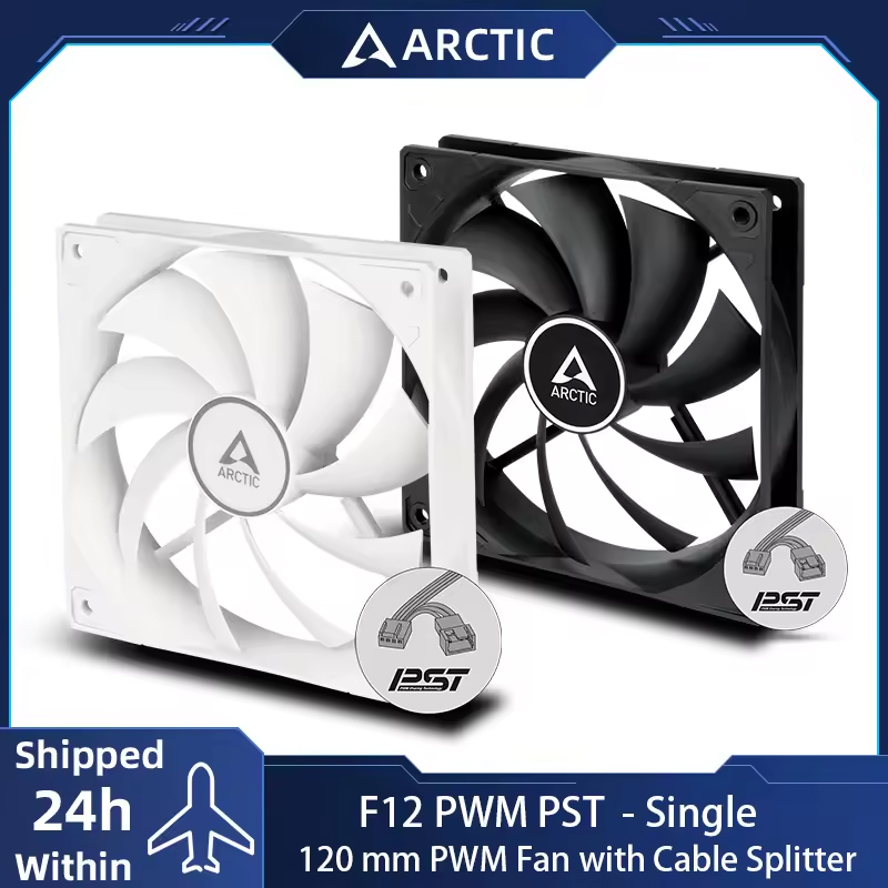 ARCTIC F12 PWM PST 120mm Fan,  – обзор и цена Pc Case Fan