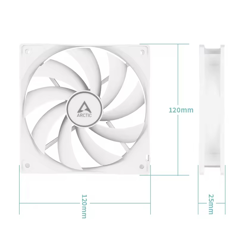 ARCTIC F12 PWM PST 120mm Fan,  – обзор и цена Pc Case Fan