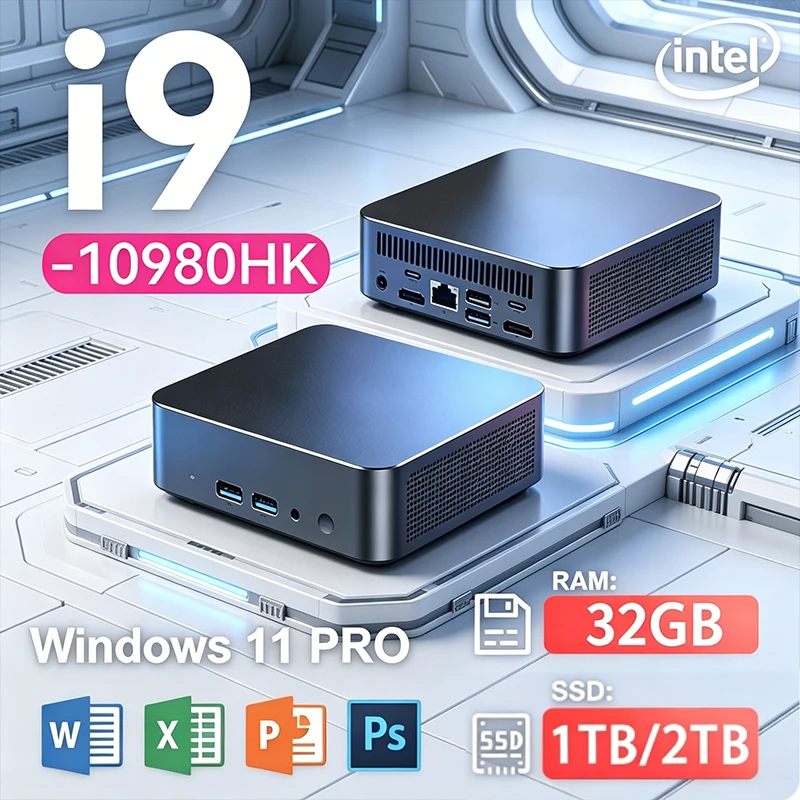 Core i9-8950HK Mini Laptop PC  – обзор и цена Pc Gaming All In One