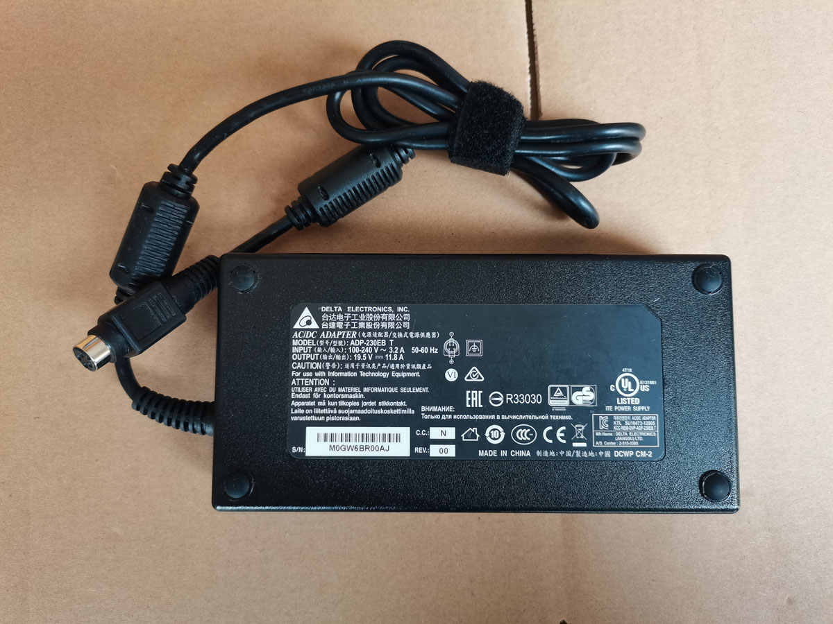 OEM Delta 230W 19.5V 11.8A ADP – обзор и цена Pc Gaming Msi
