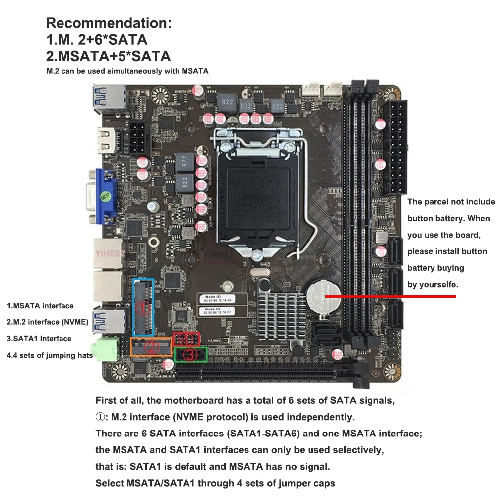 B365 Mini-ITX Motherboard LGA  – обзор и цена Pc Gaming I5