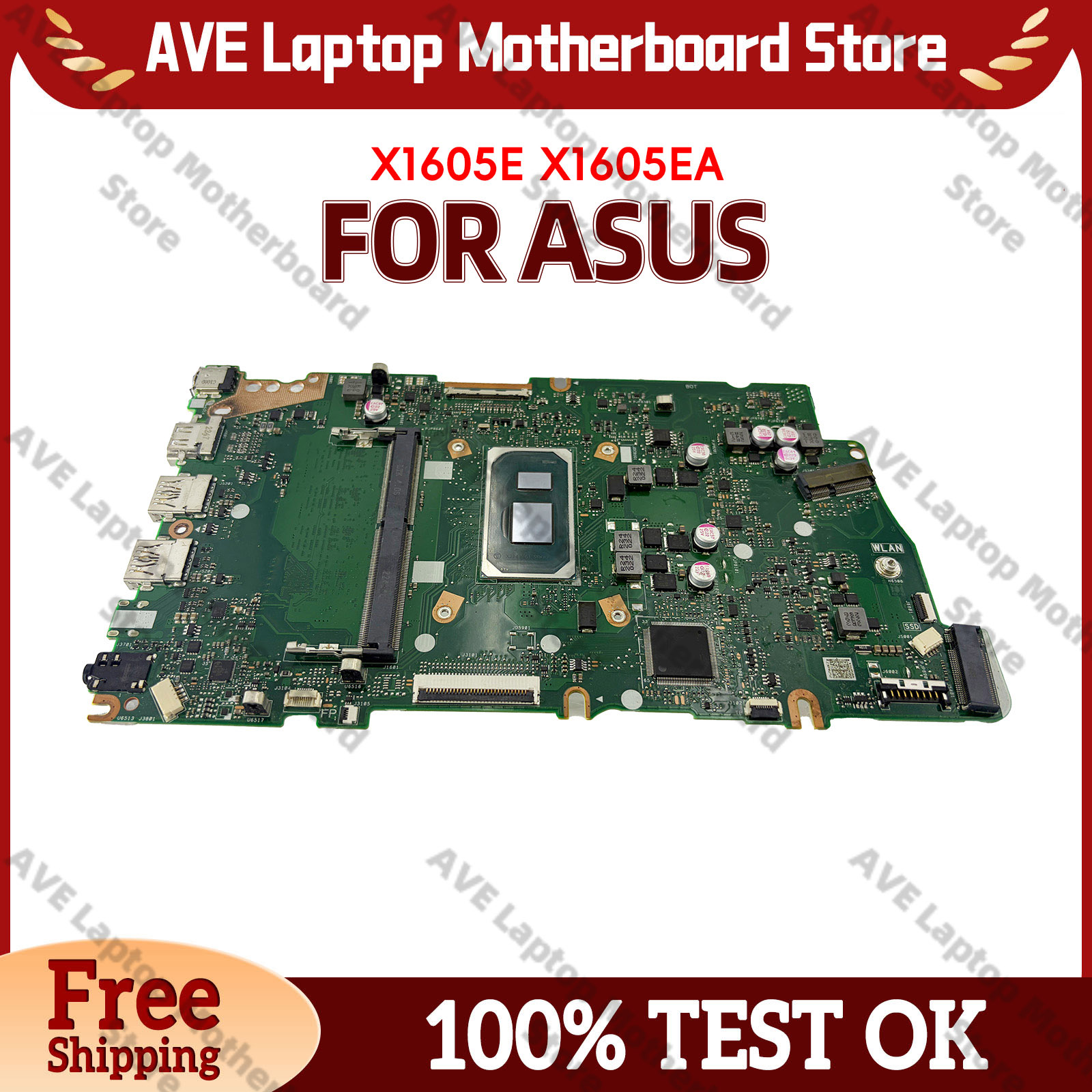 X1605EA Laptop Motherboard For – обзор и цена Pc Gaming I5
