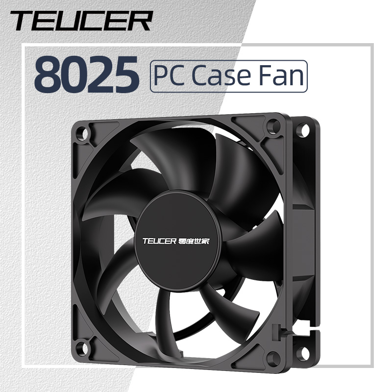 Teucer 8025 PC Case Fan 12V  B – обзор и цена Pc Case Fan