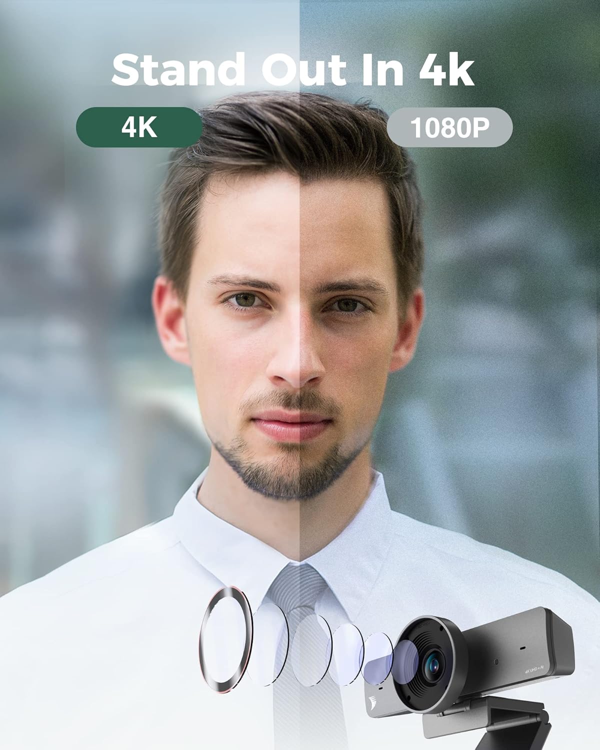 4K AI Tracking Conference Webc – обзор и цена Webcam 4K