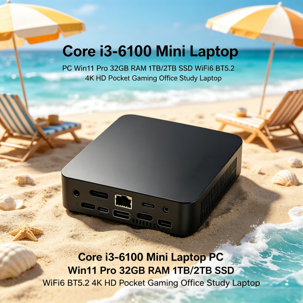 Core i3-6100 Mini Laptop PC Wi – обзор и цена Pc Gaming All In One