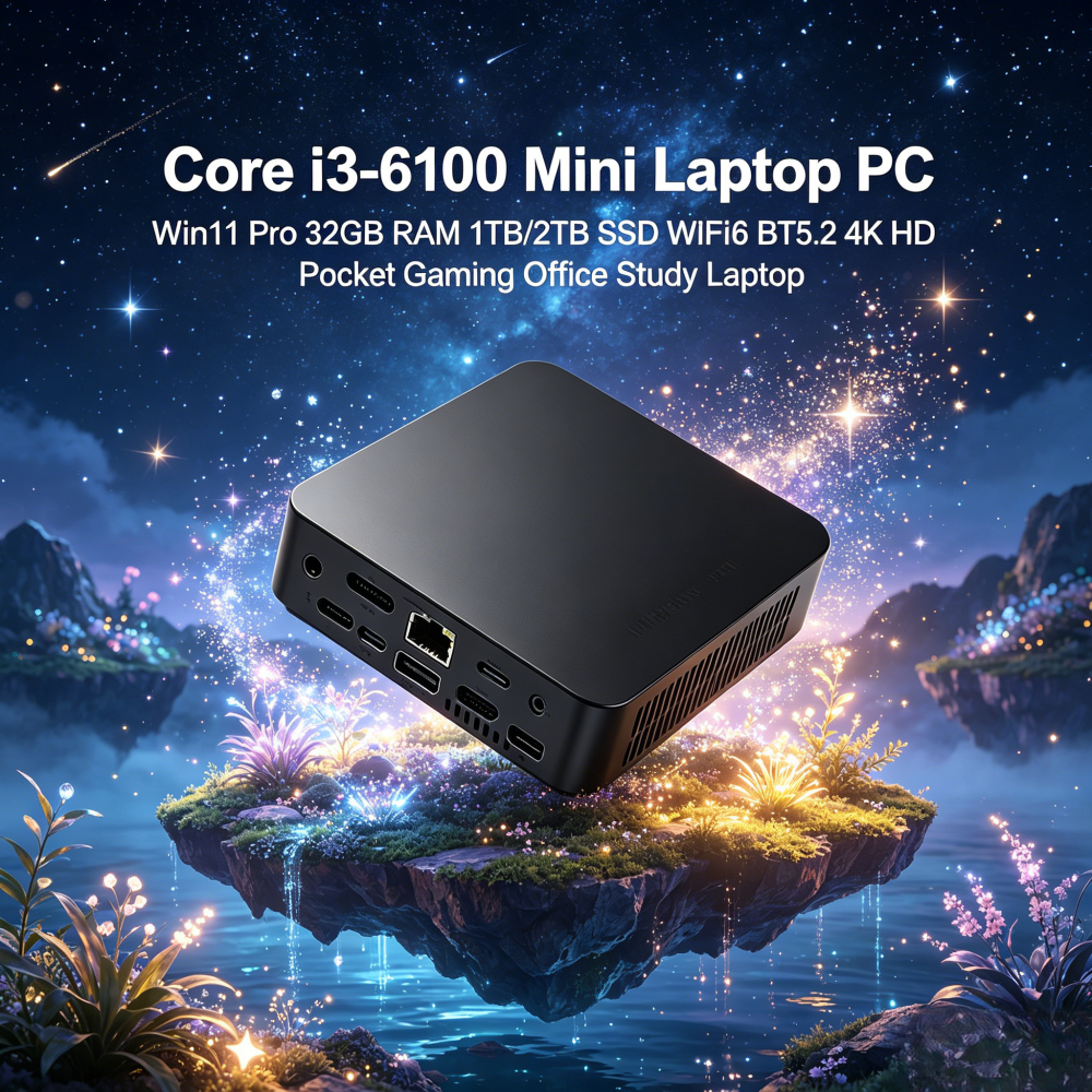 Core i3-6100 Mini Laptop PC Wi – обзор и цена Pc Gaming All In One