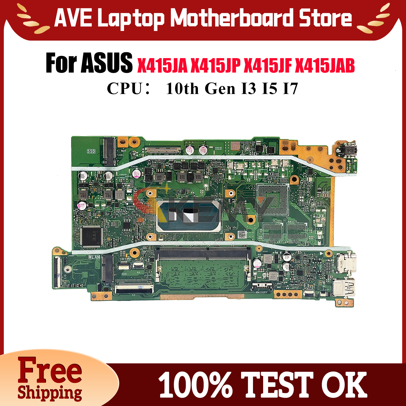 X415JA Laptop Motherboard For  – обзор и цена Pc Gaming I5
