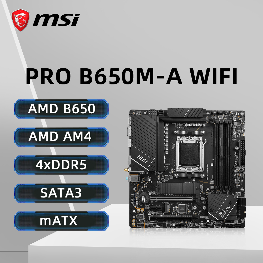 MSI PRO B650M-A WIFI Motherboa – обзор и цена Pc Gaming Msi