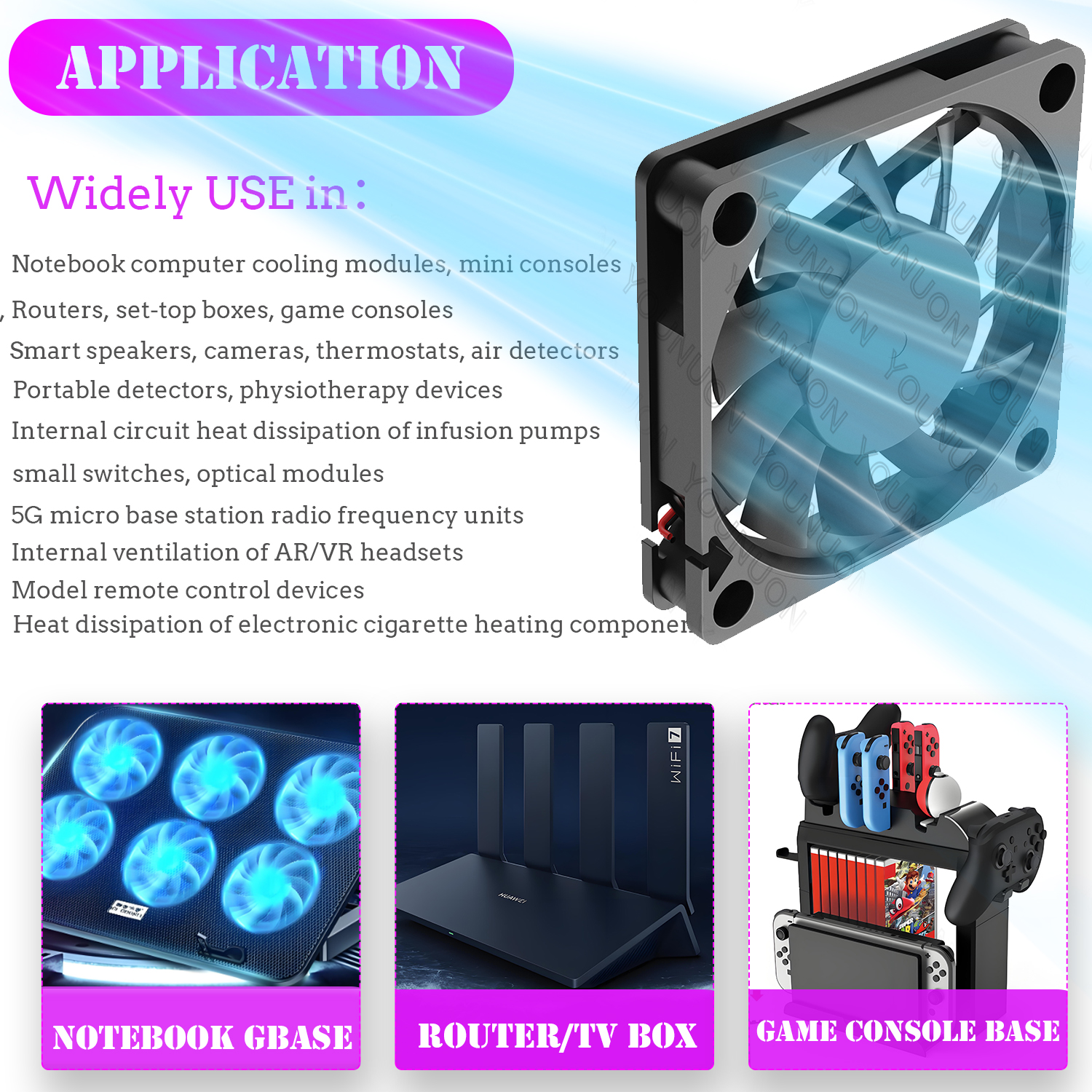 2PCS 60mm 5V 12V 24V Brushless – обзор и цена Pc Case Fan