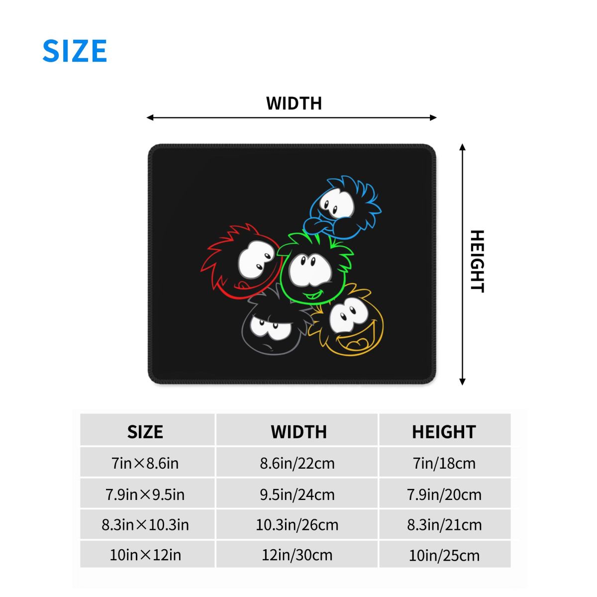 Multi-size Mouse Pad Club Peng – обзор и цена Pc Gaming Club