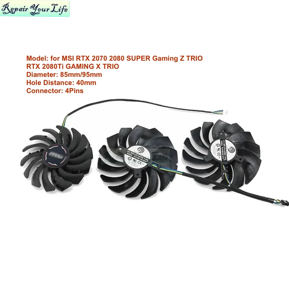 PC VGA Cooling Fan for MSI RTX – обзор и цена Pc Gaming Msi