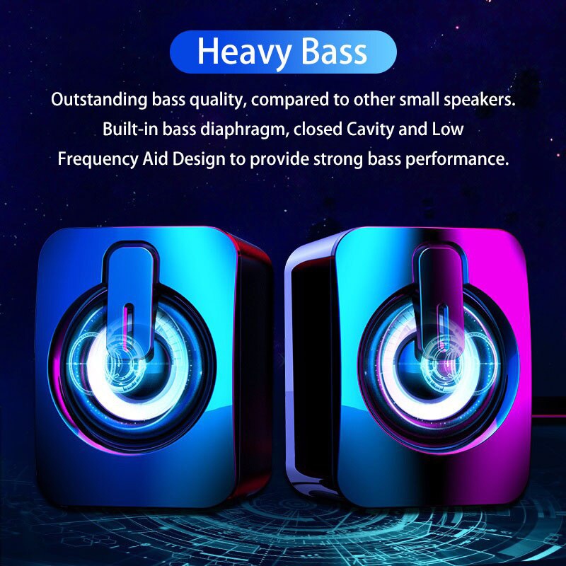Mini Computer Speakers Volume  – обзор и цена Gaming Speaker