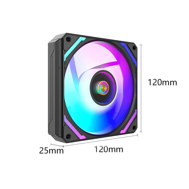 UPSIREN WF-120 ARGB PWM 3PCS C – обзор и цена Pc Case Fan